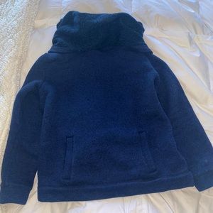 Women’s J Crew cowl neck sweatshirt front pocket